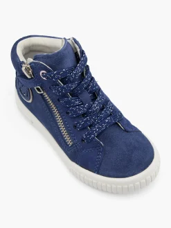 Kinder elefanten Hoher Leder Sneaker REA, Weite M