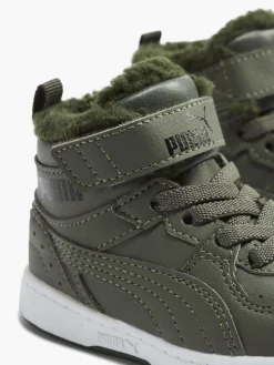 Kinder PUMA Hoher Sneaker REBOUND JOY FUR INF