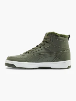 Kinder PUMA Hoher Sneaker REBOUND JOY FUR JR