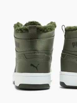 Kinder PUMA Hoher Sneaker REBOUND JOY FUR JR