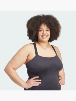 Damen adidas Iconisea Padded Premium X-Back Badeanzug – Große Größen