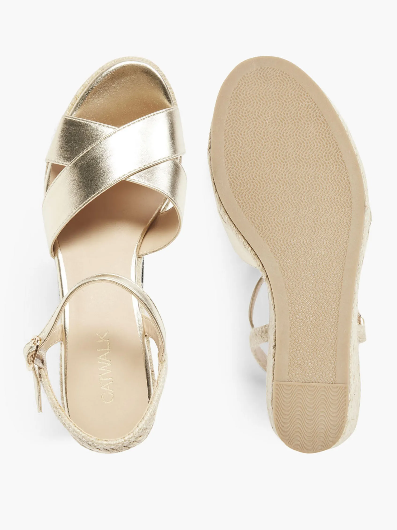 Damen Catwalk Keilsandalette