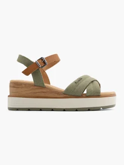 Damen Bench Keilsandalette