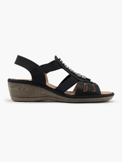 Damen Easy Street Komfort Keilsandalette