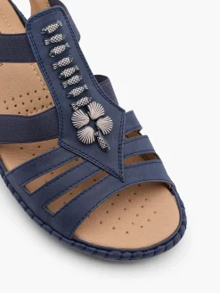 Damen Easy Street Komfort Keilsandalette