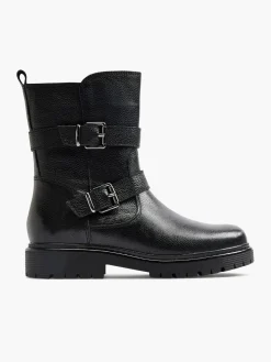 Damen 5th Avenue Leder Bikerboots