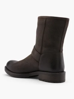 Damen 5th Avenue Leder Bikerboots