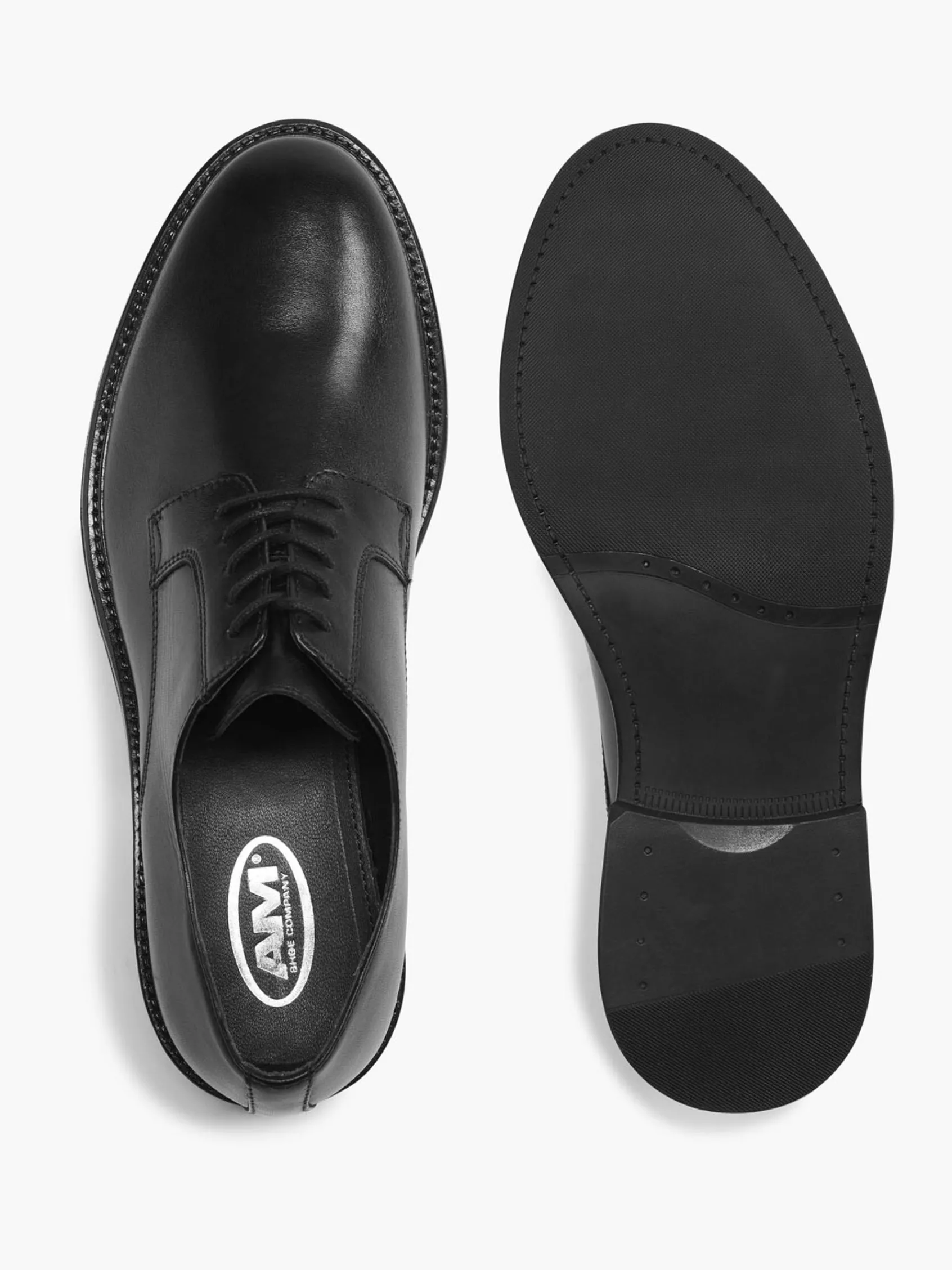 Herren AM SHOE Leder Business Schnürer