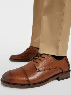 Herren Leder Business Schnürer