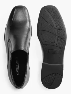 Herren Claudio Conti Leder Business Slipper