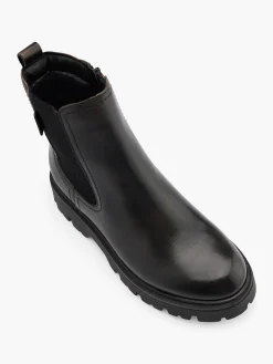 Damen Bench Leder Chelsea Boots