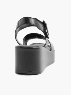 Damen 5th Avenue Leder Keilsandalette