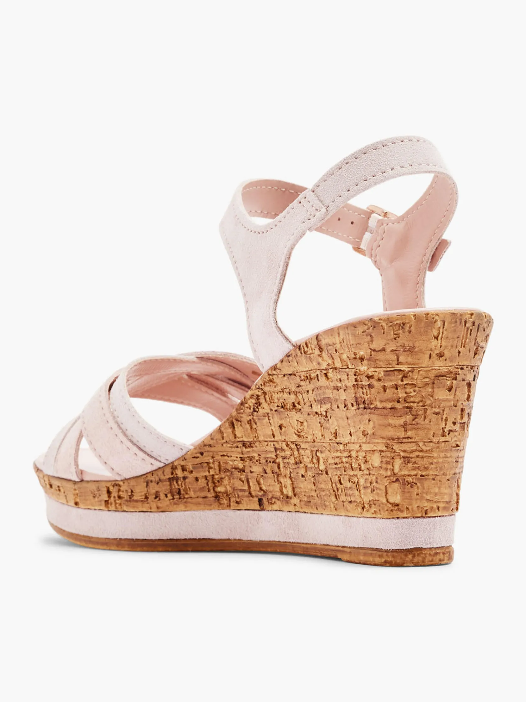 Damen 5th Avenue Leder Keilsandalette