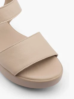 Damen 5th Avenue Leder Keilsandalette