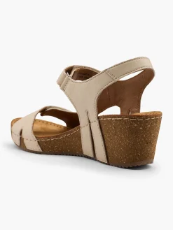 Damen 5th Avenue Leder Keilalette