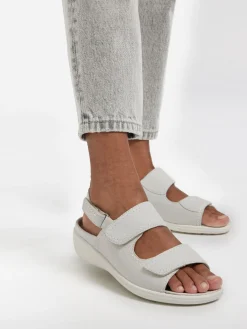 Damen Medicus Leder Komfort Keilsandalette