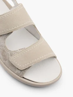 Damen Medicus Leder Komfort Keilsandalette