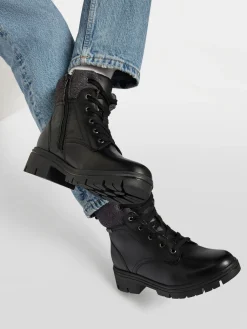 Damen Medicus Leder Komfort Schnürboots