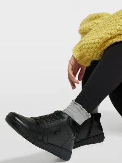Damen Medicus Leder Komfort Schnürboots