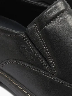 Herren Gallus Leder Komfort Slipper