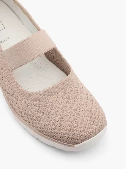 Damen Easy Street Leder Komfort Slipper