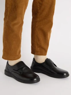 Herren Gallus Leder Komfort Slipper