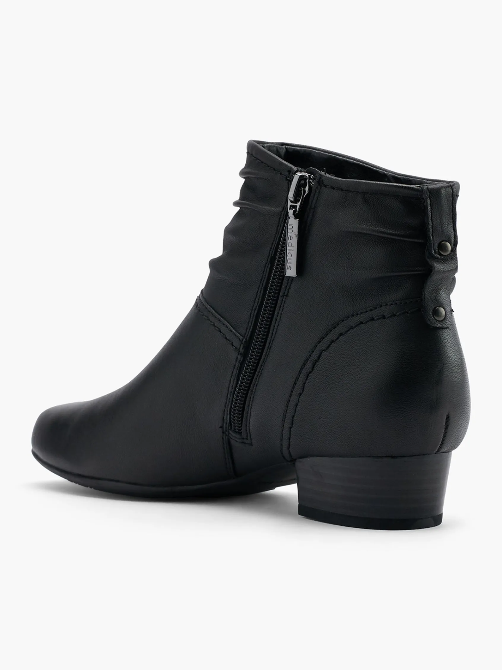 Damen Medicus Leder Komfort Stiefelette