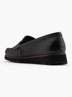 Damen 5th Avenue Leder Mokassin