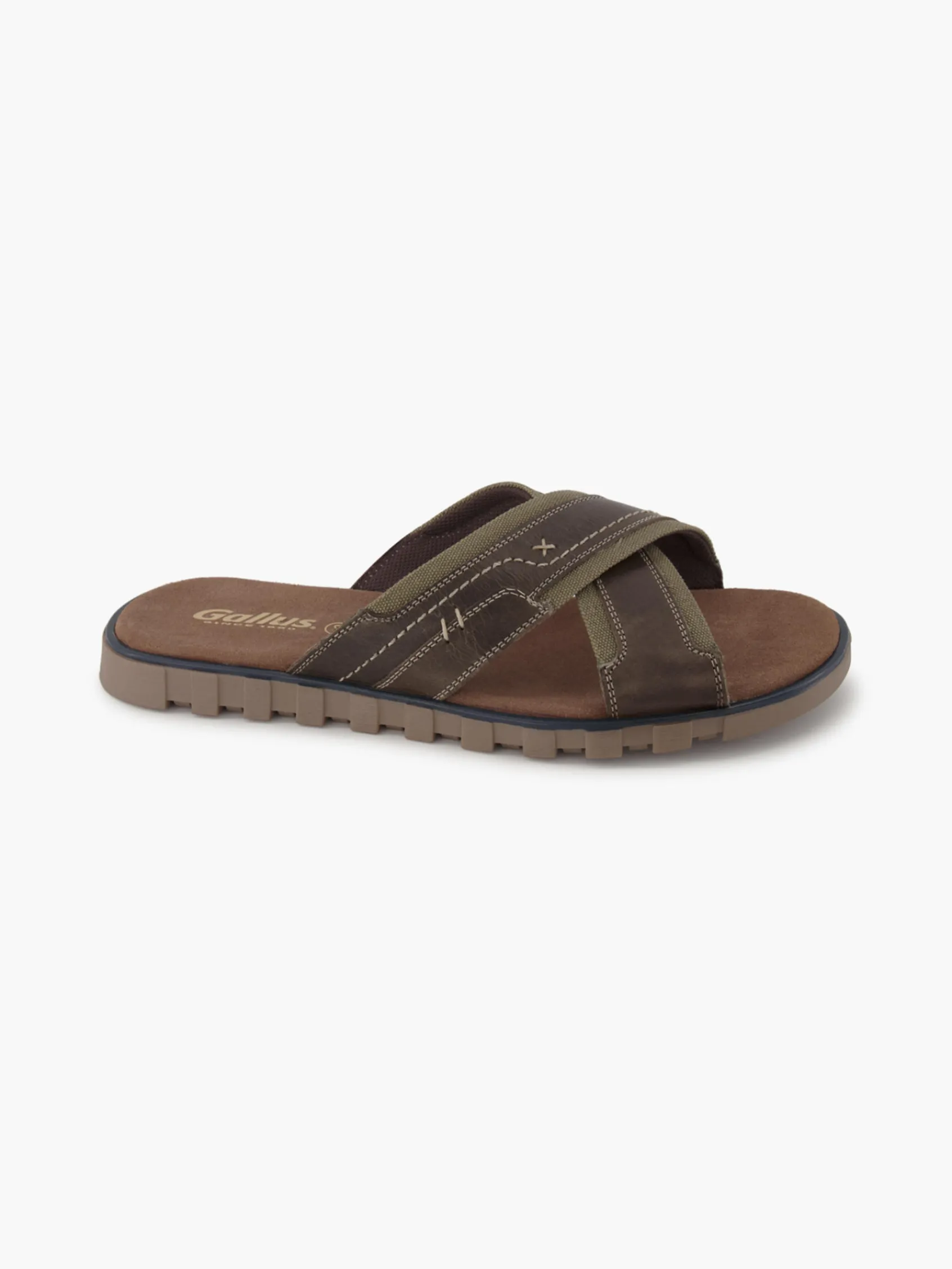 Herren Gallus Leder Pantolette