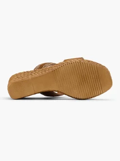 Damen 5th Avenue Leder Pantolette
