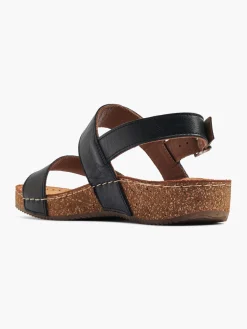 Damen 5th Avenue Leder Sandale