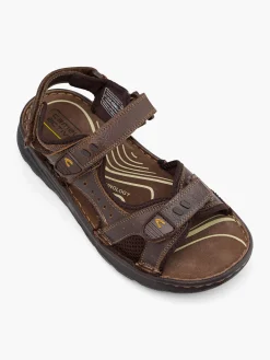 Herren Camel Active Leder Sandale