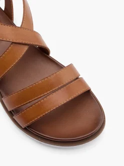 Damen 5th Avenue Leder Sandale
