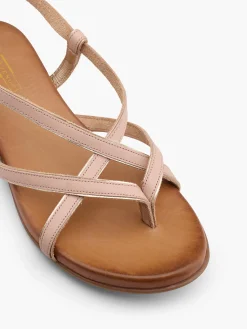 Damen 5th Avenue Leder Sandale