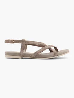 Damen 5th Avenue Leder Sandale