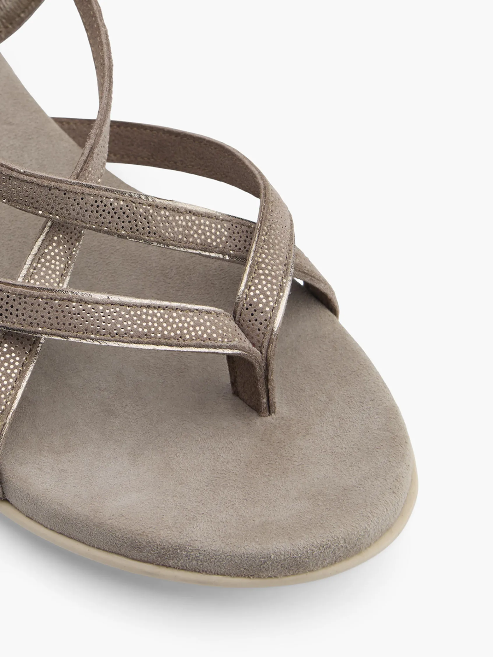 Damen 5th Avenue Leder Sandale