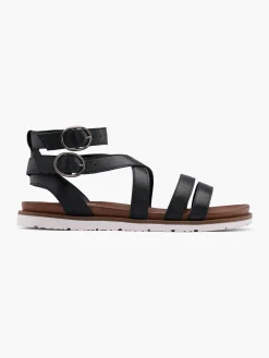 Damen 5th Avenue Leder Sandale