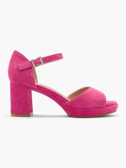 Damen 5th Avenue Leder Sandalette