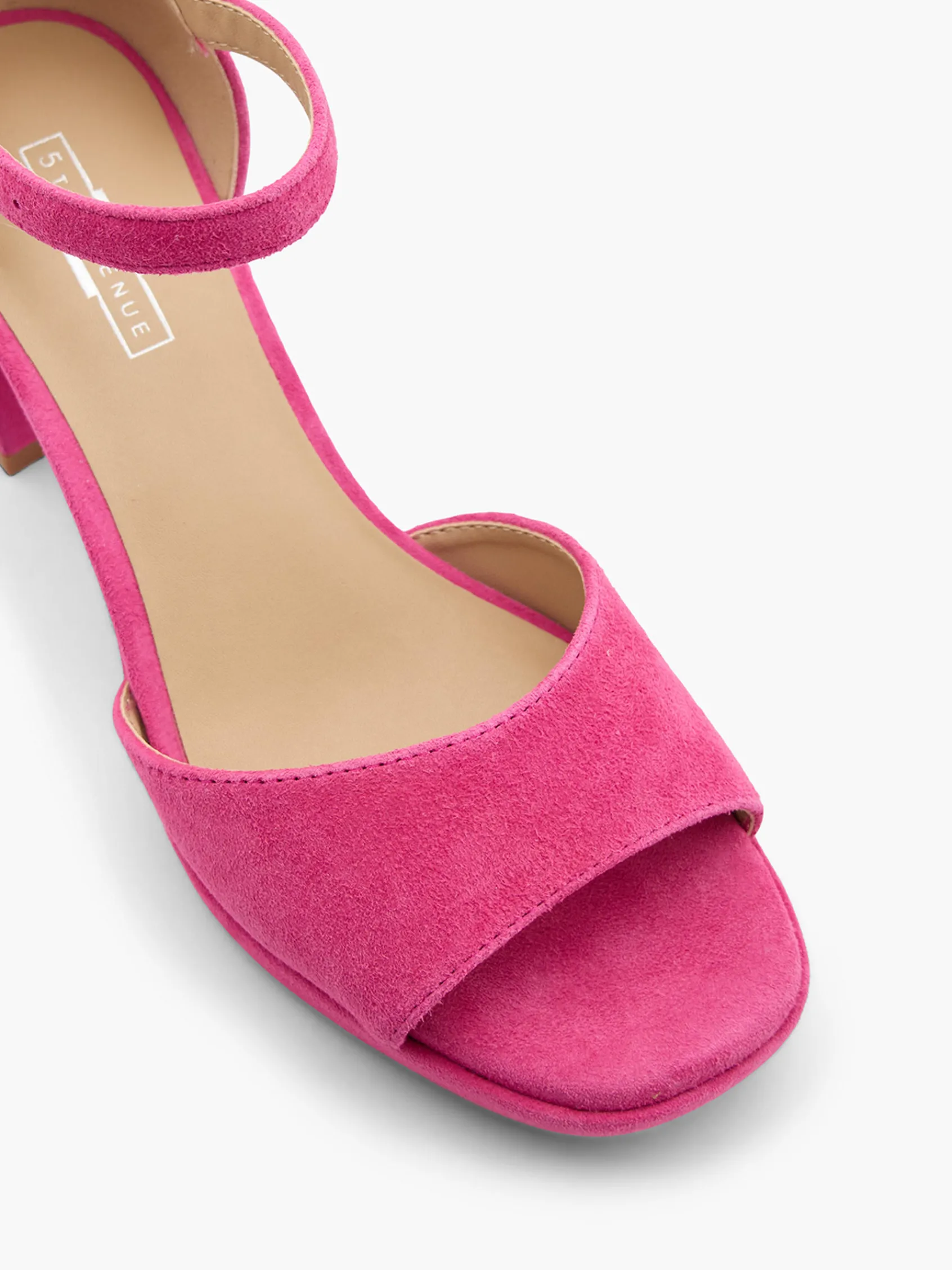 Damen 5th Avenue Leder Sandalette