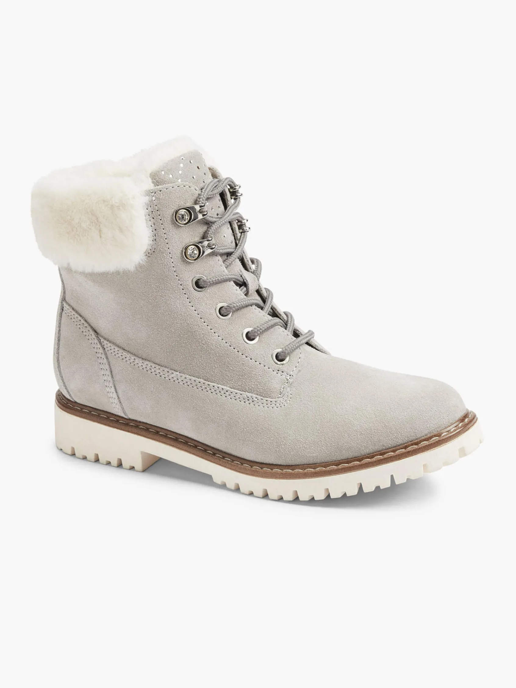 Damen Landrover Leder Schnürboots