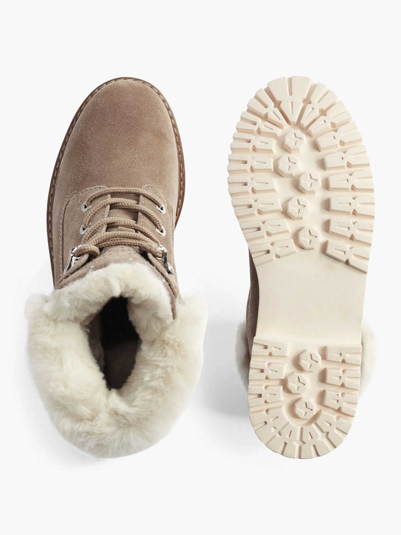 Damen Landrover Leder Schnürboots