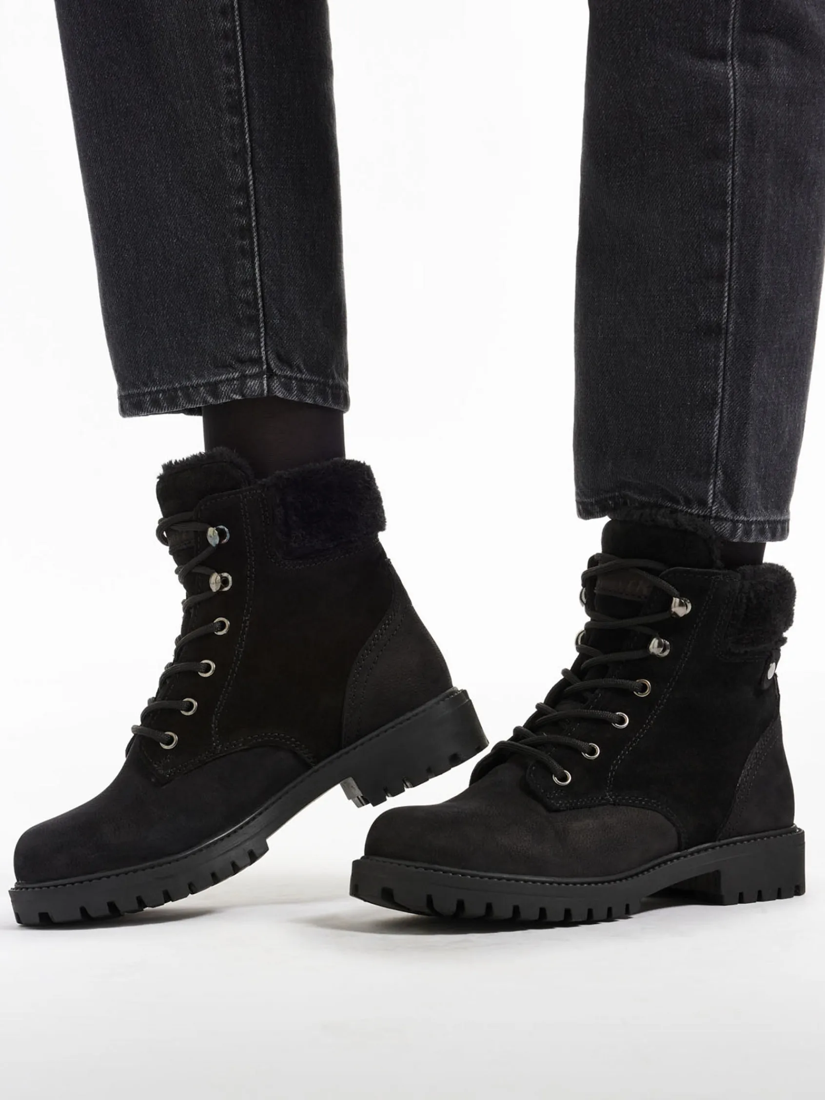 Damen Landrover Leder Schnürboots