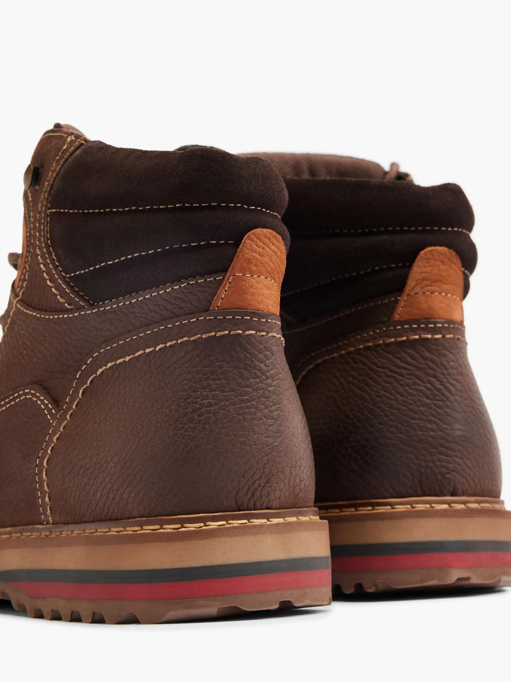 Herren AM SHOE Leder Schnürboots