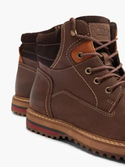 Herren AM SHOE Leder Schnürboots