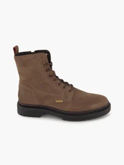 Herren Bench Leder Schnürboots