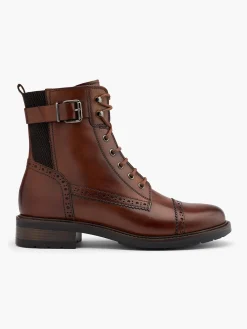 Damen 5th Avenue Leder Schnürboots