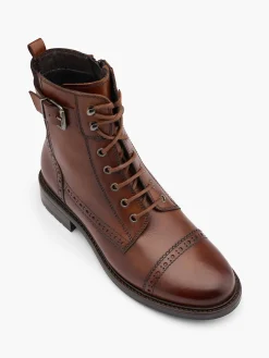 Damen 5th Avenue Leder Schnürboots