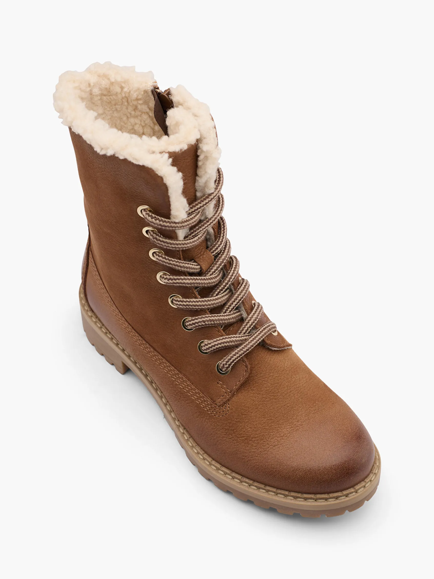 Damen 5th Avenue Leder Schnürboots
