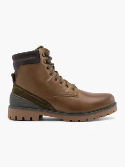 Herren CAFE MODA Leder Schnürboots