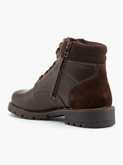 Herren CAFE MODA Leder Schnürboots